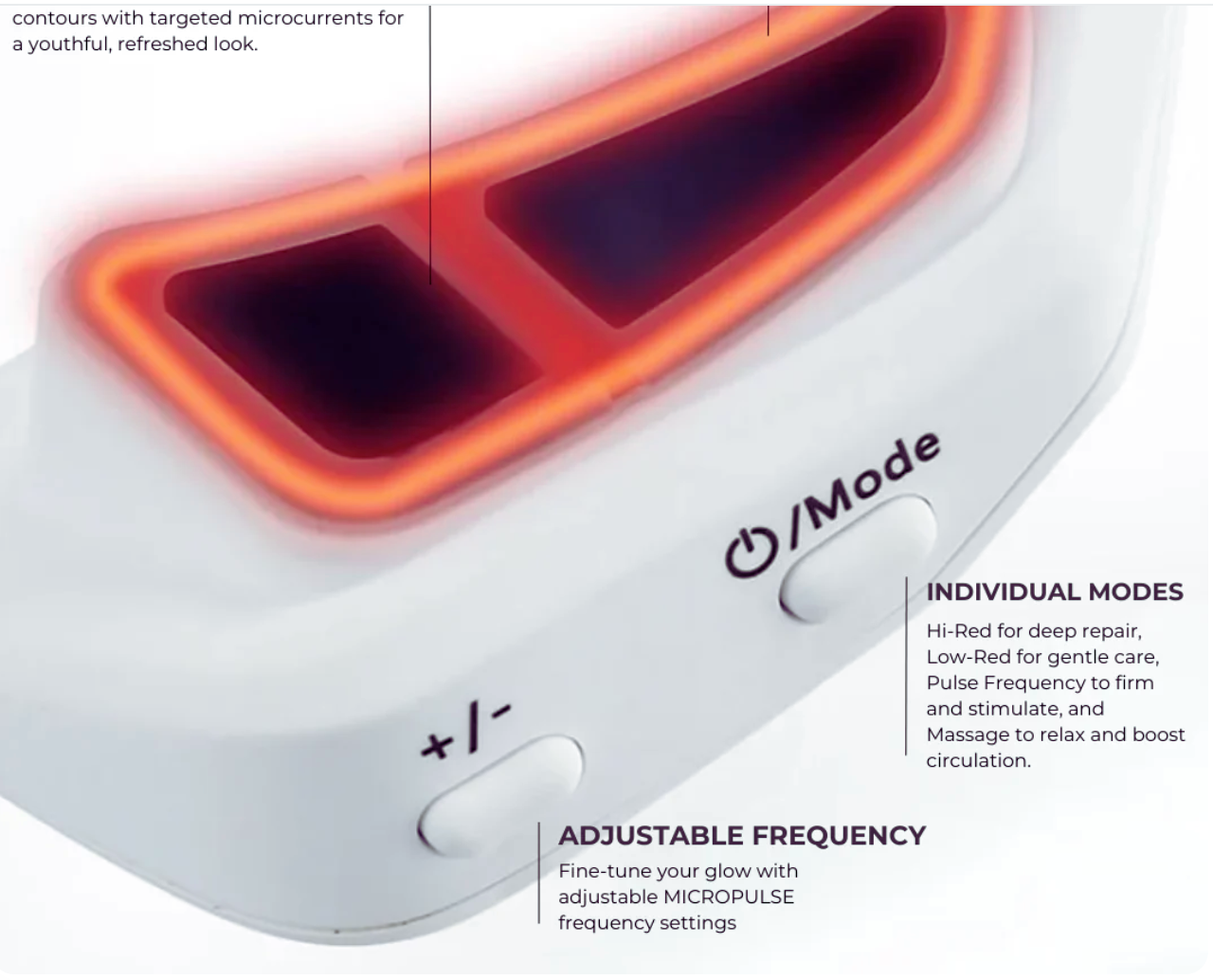 Shine Pro Eye Revive | Red Light & Microcurrent Technology