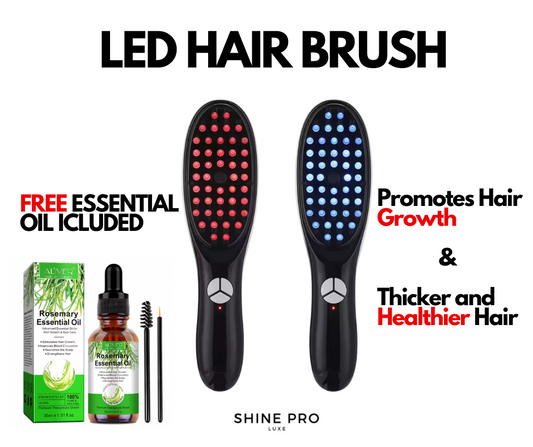 Red Light Hair Brush Shine Pro Luxe