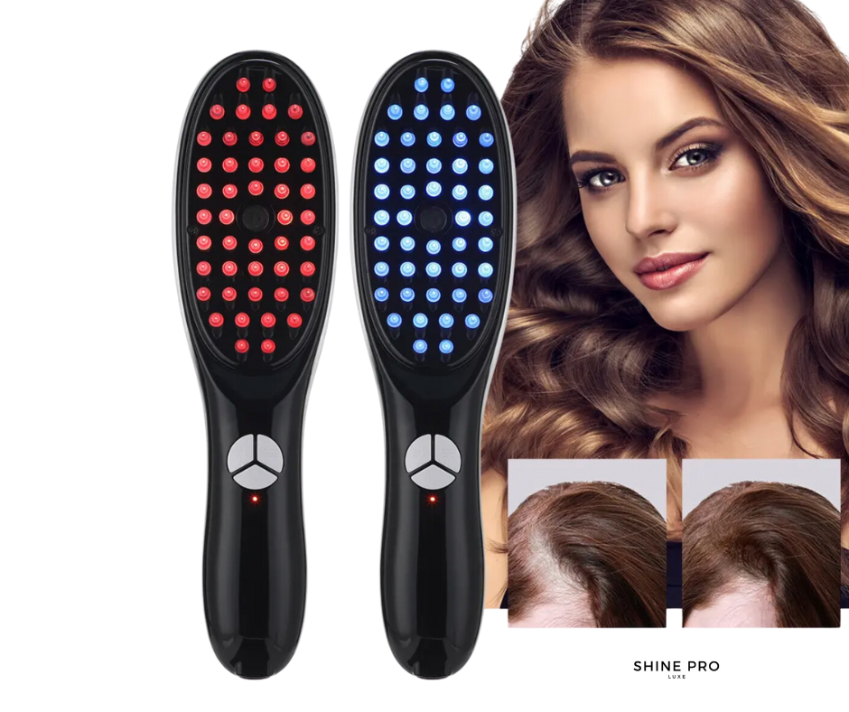 Red Light Hair Brush Shine Pro Luxe